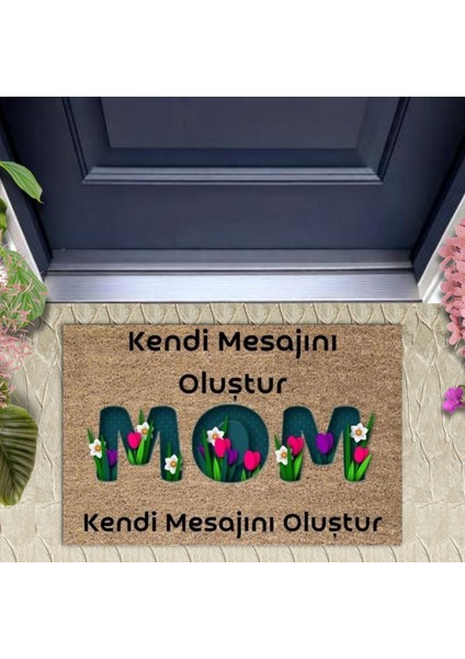 Dijital Baskı Kişiye Özel Iç Kapı Dekorasyon Paspas PS11238