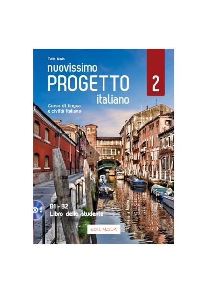 Nuovissimo Progetto İtaliano 2 Libro Dello Studente +Dvd - Telis Marin