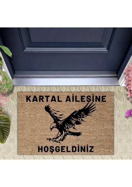 Kapı Önü Paspası Dekoratif Dijital Baskı Kişiye Özel P-2444