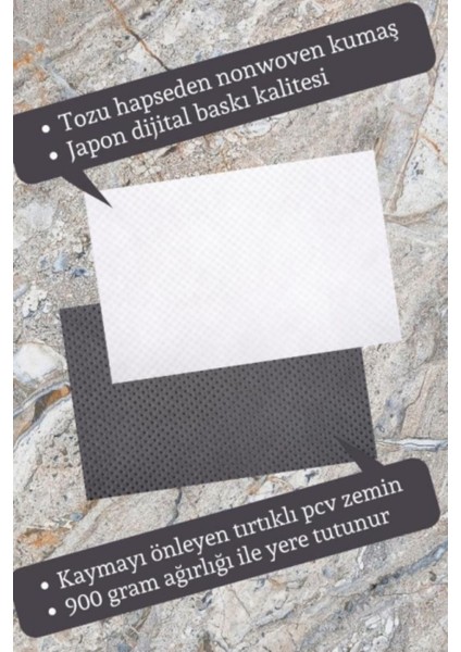 Dijital Baskı Pembe Nilüfer Desen Kapı Önü Paspası K-1014 modelleri