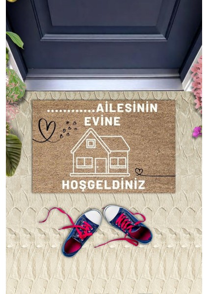 Dijital Baskı Kişiye Özel Iç Kapı Dekorasyon Paspas PS11275 fiyatları