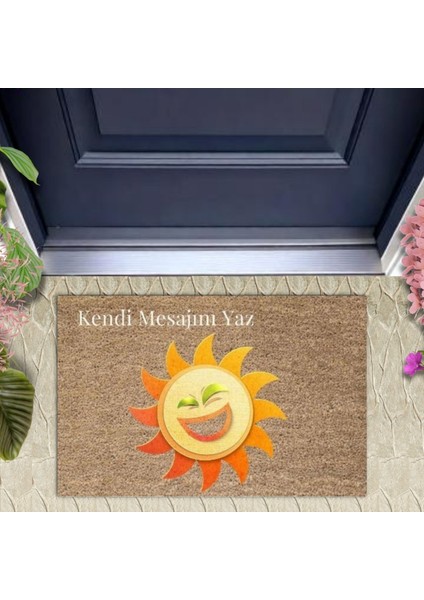 Dijital Baskı Kişiye Özel Iç Kapı Dekorasyon Paspas PS11200
