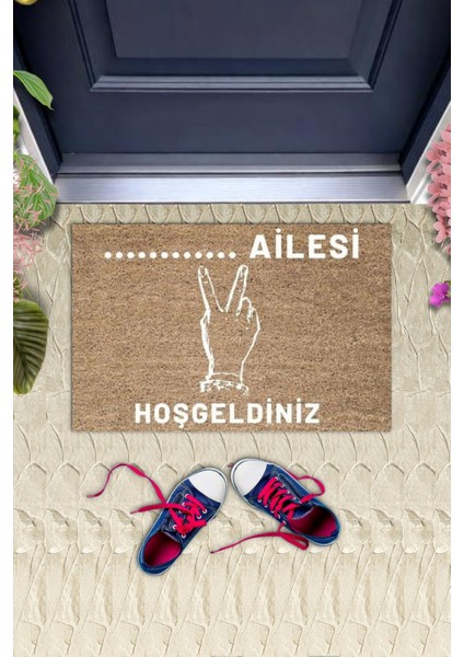 Dijital Baskı Kişiye Özel Iç Kapı Dekorasyon Paspas PS11278 fiyatları