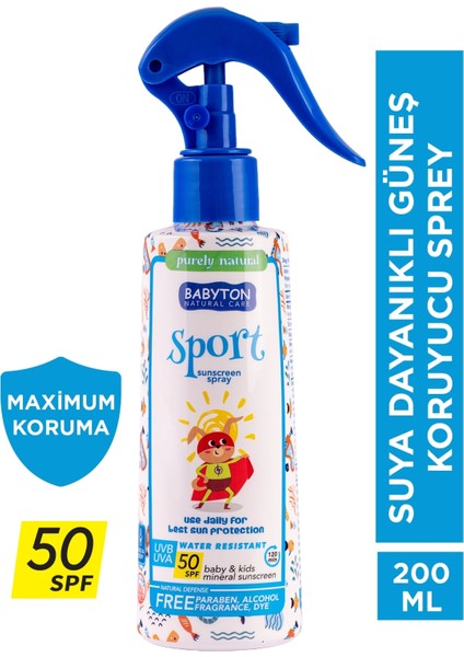 Suya Dayanıklı Güneş Sprey 50 SPF 200 ml fiyatları