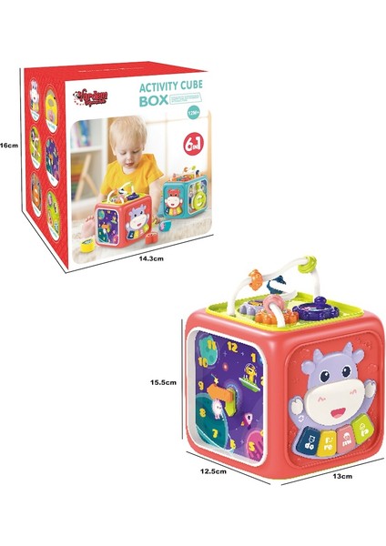 Işıklı ve Müzikli 6in1 Aktivite Küpü modelleri