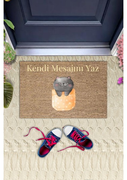 Dijital Baskı Kişiye Özel Iç Kapı Dekorasyon Paspas PS11197 fiyatları