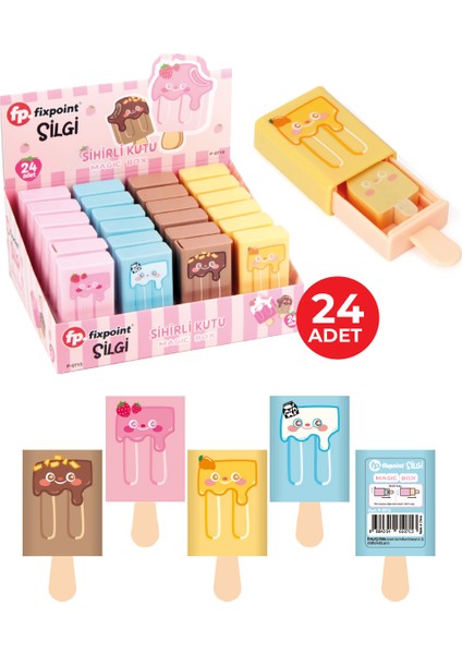 Sihirli Kutu Silgi P-0713 24LÜ