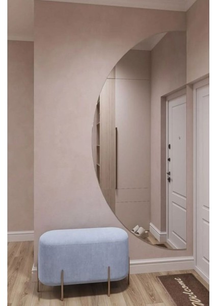 120X60 cm Nes Model Dekoratif Ayna, Konsol ve Hol Için Şık ve Zarif Tasarım fiyatları