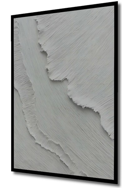 Bej Ahşap Dijital Baskı Kabartma Duvar Dekoratif Tablo