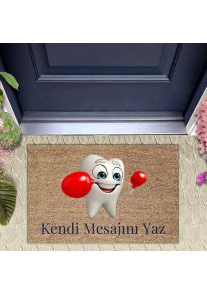 Dijital Baskı Kişiye Özel Iç Kapı Dekorasyon Paspas PS11203