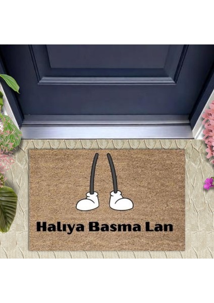 Kapı Önü Paspası Dekoratif Dijital Baskı Halıya Basma Lan P-2383