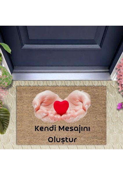 Dijital Baskı Kişiye Özel Iç Kapı Dekorasyon Paspas PS11245
