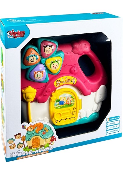 Kutulu Işıklı ve Müzikli Ev Bebek Piyanosu fırsatları