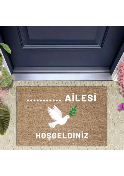 Dijital Baskı Kişiye Özel Iç Kapı Dekorasyon Paspas PS11281