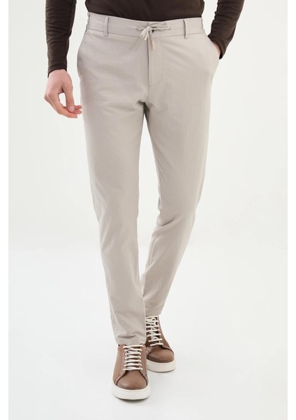 Gofreli Super Slim Fit Beli Lastikli Ipli Erkek Pantolon 38291 fiyatları