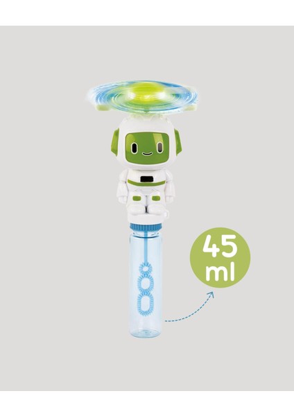 Işıklı Robot Köpük Baloncuk modelleri