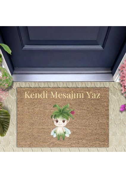 Dijital Baskı Kişiye Özel Iç Kapı Dekorasyon Paspas PS11195