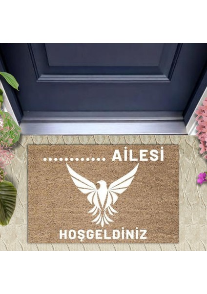 Dijital Baskı Kişiye Özel Iç Kapı Dekorasyon Paspas PS11277