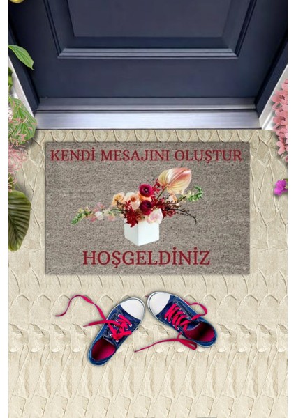Dijital Baskı Kişiye Özel Iç Kapı Dekorasyon Paspas PS11294 fiyatları