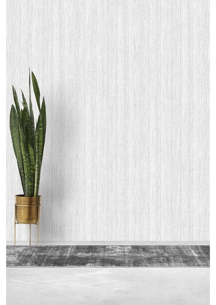 Hafif Gri Sade Desen Duvar Kağıdı, 5,33 M², Şık ve Modern Görünüm Sağlar.