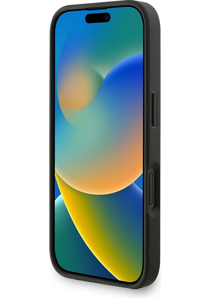 iPhone 16 Uyumlu Kılıf Guess Lisanslı Bilek Askı Ipli Metal 4g ve Yazı Logolu Kapak Siyah indirimleri