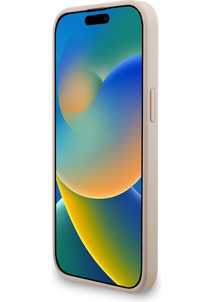 iPhone 15 Pro Max Uyumlu Kılıf Guess Lisanslı M-Safe Uyumlu Bilek Askı Ipli Yazı Logolu Kapak Pembe indirimleri