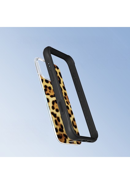 iPhone 16 Pro Uyumlu Kılıf M-Safe Şarj Özellikli Youngkit Leopard Serisi Kapak Kahverengi fiyatları