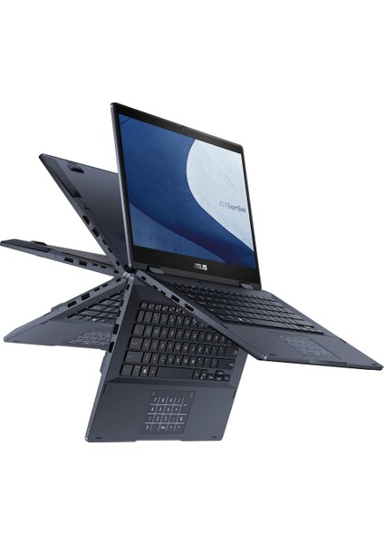 expertbook B3 Flip B3402FVA-I58512S0D I5-1335U 40GB 1tb SSD 14" Fullhd Dokunmatik 2'in1 Dos Dizüstü Bilgisayar fiyatları