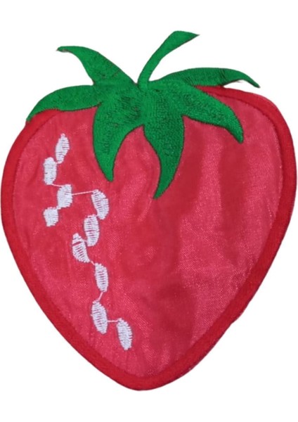 Ütü İle Yapışan Çilek Desen