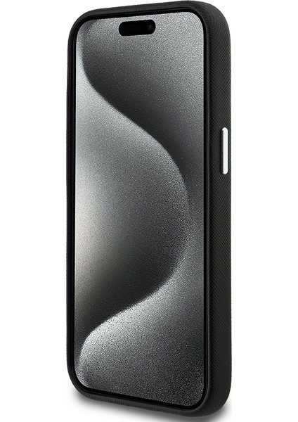iPhone 15 Uyumlu Kılıf Karl Lagerfeld Lisanslı K&c Heads Pin Kapak Siyah indirimleri