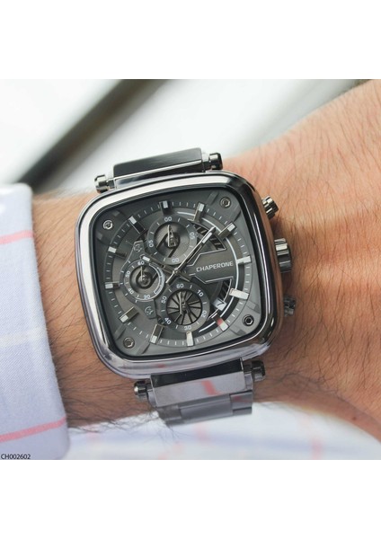 CH002602 Çelik Kordonlu Erkek Kol Saati fırsatları