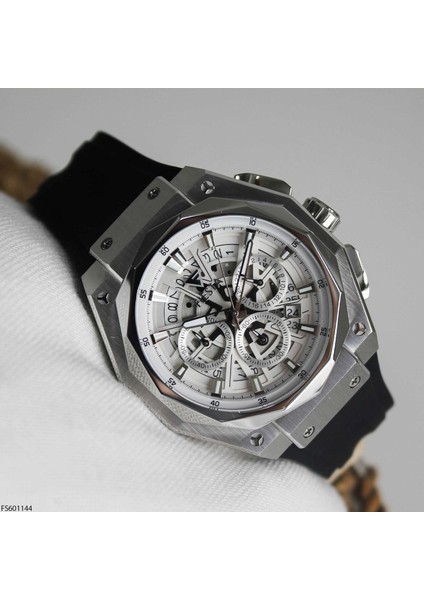 FS601144 Silikon Kordonlu Erkek Kol Saati