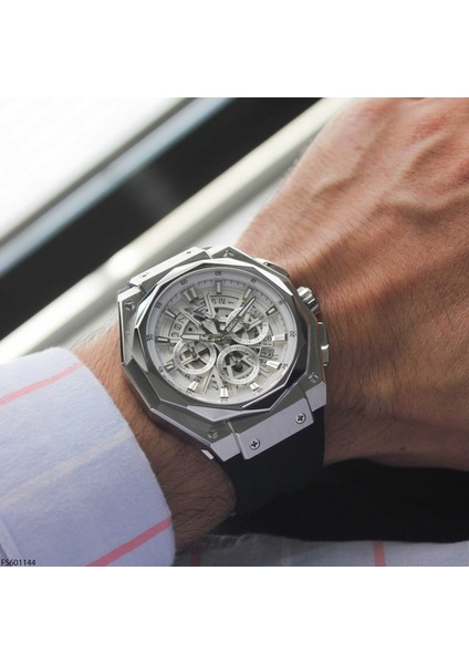 FS601144 Silikon Kordonlu Erkek Kol Saati modelleri