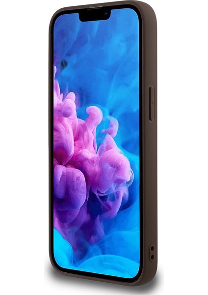 iPhone 16E Uyumlu Kılıf Guess Lisanslı M-Safe Uyumlu Pu Halkalı 4g Desenli Yazı Logolu Kapak Kahve fırsatları