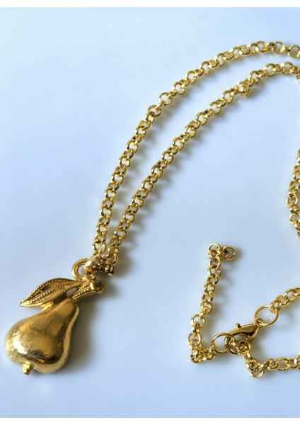 Kolye Altın Kaplama Armut Kolye Uçlu Choker Tasma Kolye fiyatları