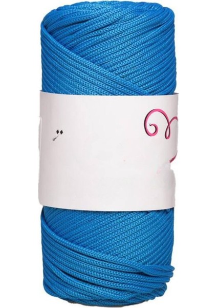 Makrome İpi 3mm Polyester Mavi