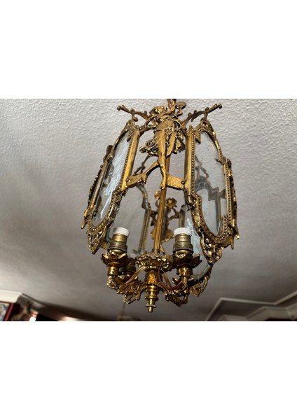 Bronz Avize 20 cm 20 cm 80 cm Ölçülerinde modelleri