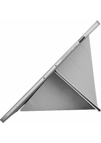 Samsung Galaxy X610 Tab S9 Fe Plus 12.4 Kılıf Kalemlikli Mars Tablet Kılıfı - Gri indirimleri