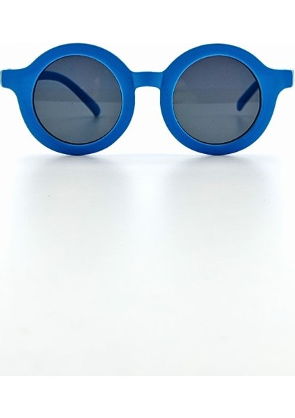 Kids Güneş Gözlüğü Mavi Yuvarlak Çerçeve Uv 400 Korumalı Ce Belgeli Çocuk Güneş Gözlüğü fırsatları