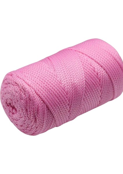 Makrome İpi 3mm Polyester Pembe