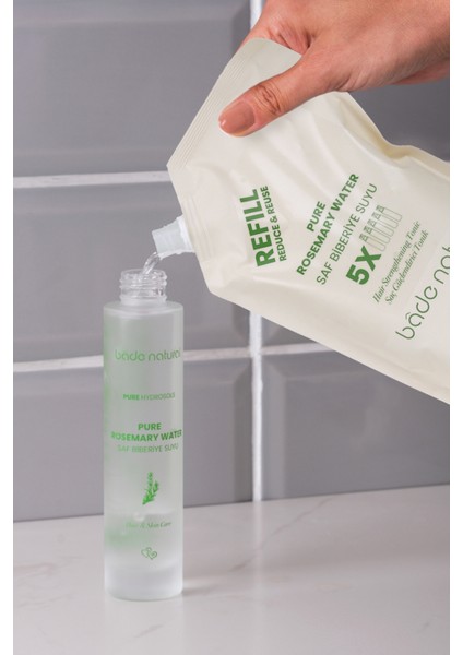 Biberiye Suyu Güçlendirıci Saç Toniği Refill Paket 500 ml indirimleri