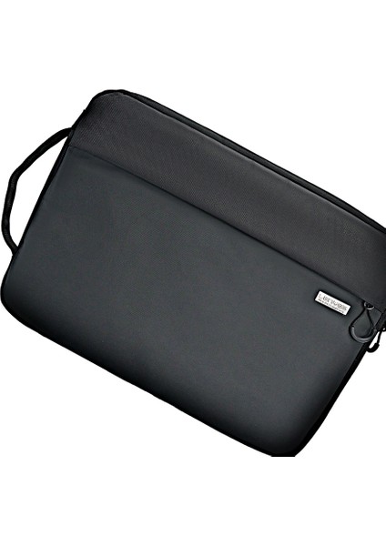 LB576 Creator Serisi Darbe Emici Polyester Kumaş 15-16 Inç Laptop Çantası Siyah Notebook Çantası fiyatları