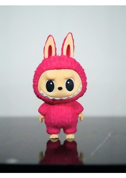 Labubu Figür Sevimli Pembe Oyuncak Anahtarlık 13CM modelleri
