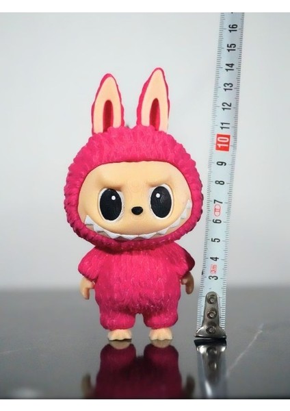Labubu Figür Sevimli Pembe Oyuncak Anahtarlık 13CM indirimleri