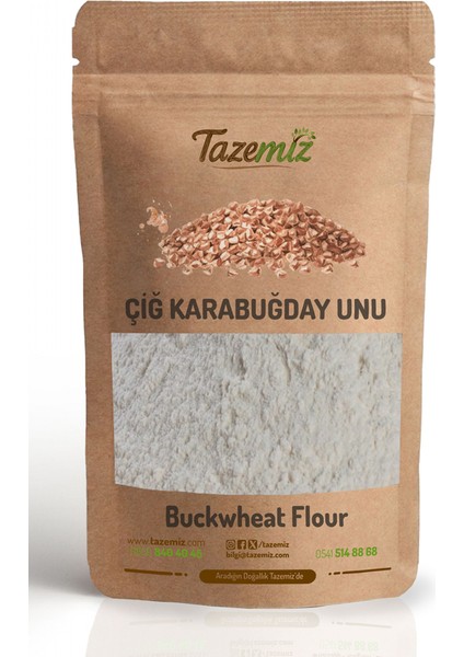 Çiğ Karabuğday Unu