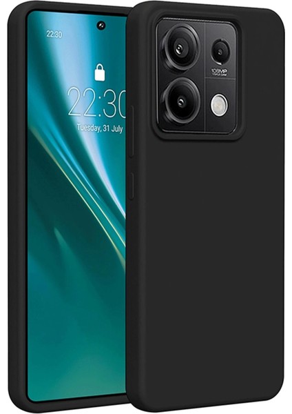 Xiaomi Redmi Note 13 Pro 4g Kılıf First Silikon - Siyah
