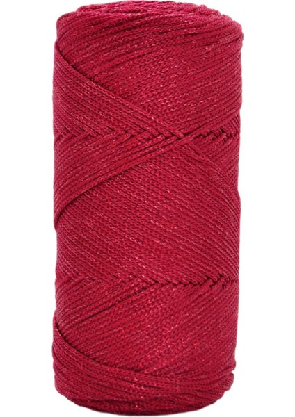 Makrome İpi 3mm Polyester Kırmızı