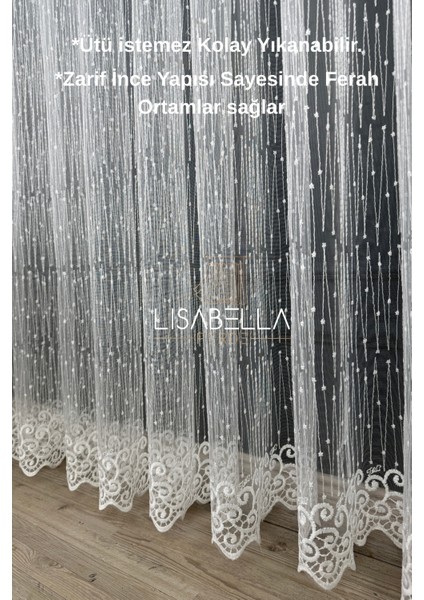 Zigzag Desen Brode Tül (1x3 Sık Pile Dikişli) Ütü Istemez fırsatları