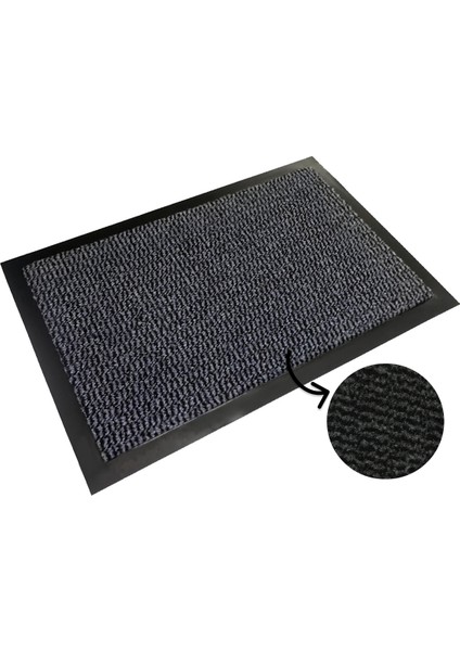 ANTRASİT / GRİ PASPAS ( 90 x 150 cm - Kapı Önü Nem Alıcı Paspas)
