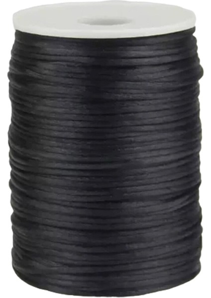 Sıçan Kuyruğu İp 2 mm Siyah 90 mt